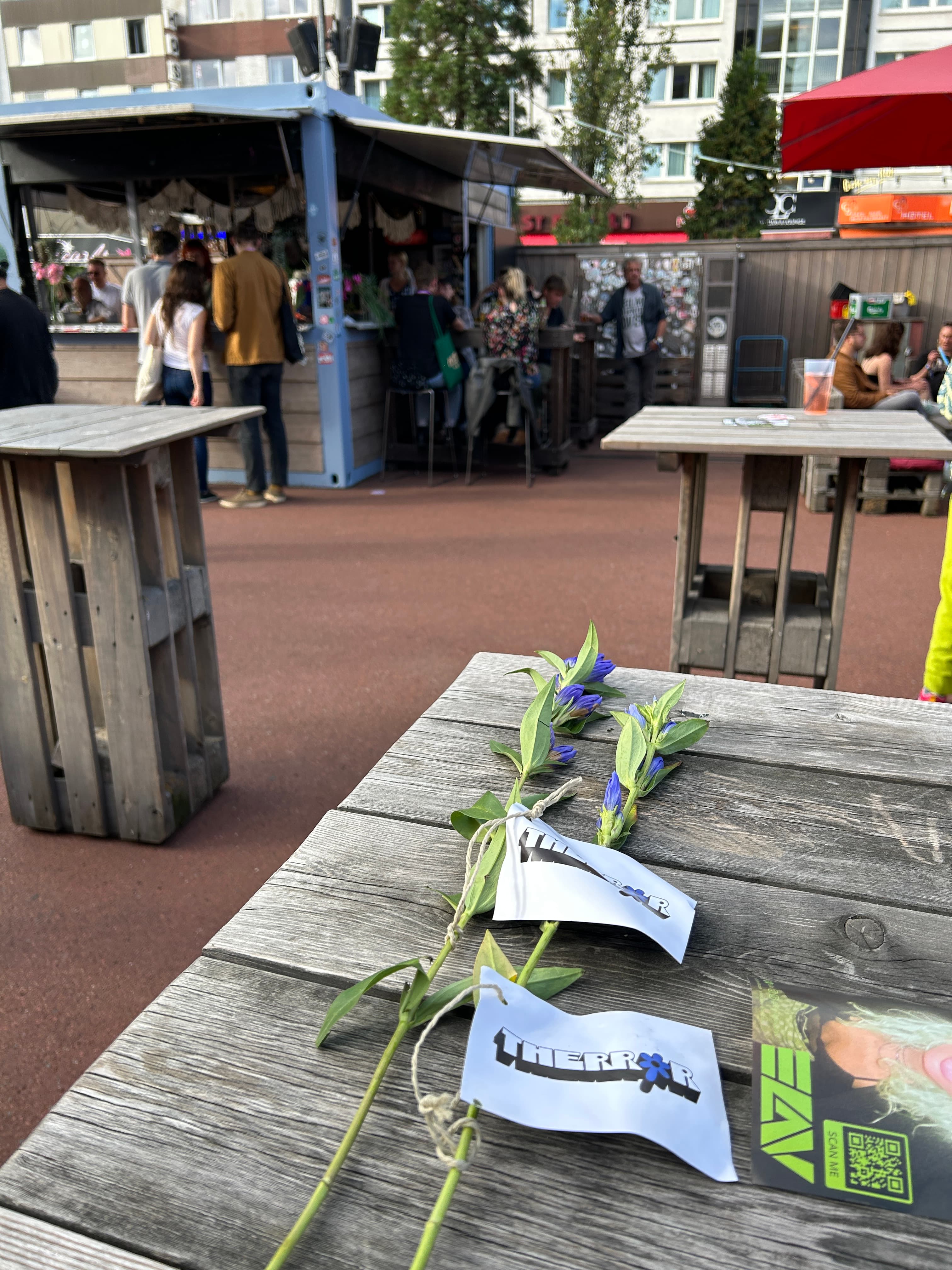 Guerilla Aktion Stadtgebiet